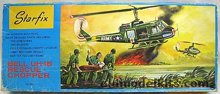 Starfix 1/48 Bell UH-1B Rescue Chopper , 203 plastic model kit